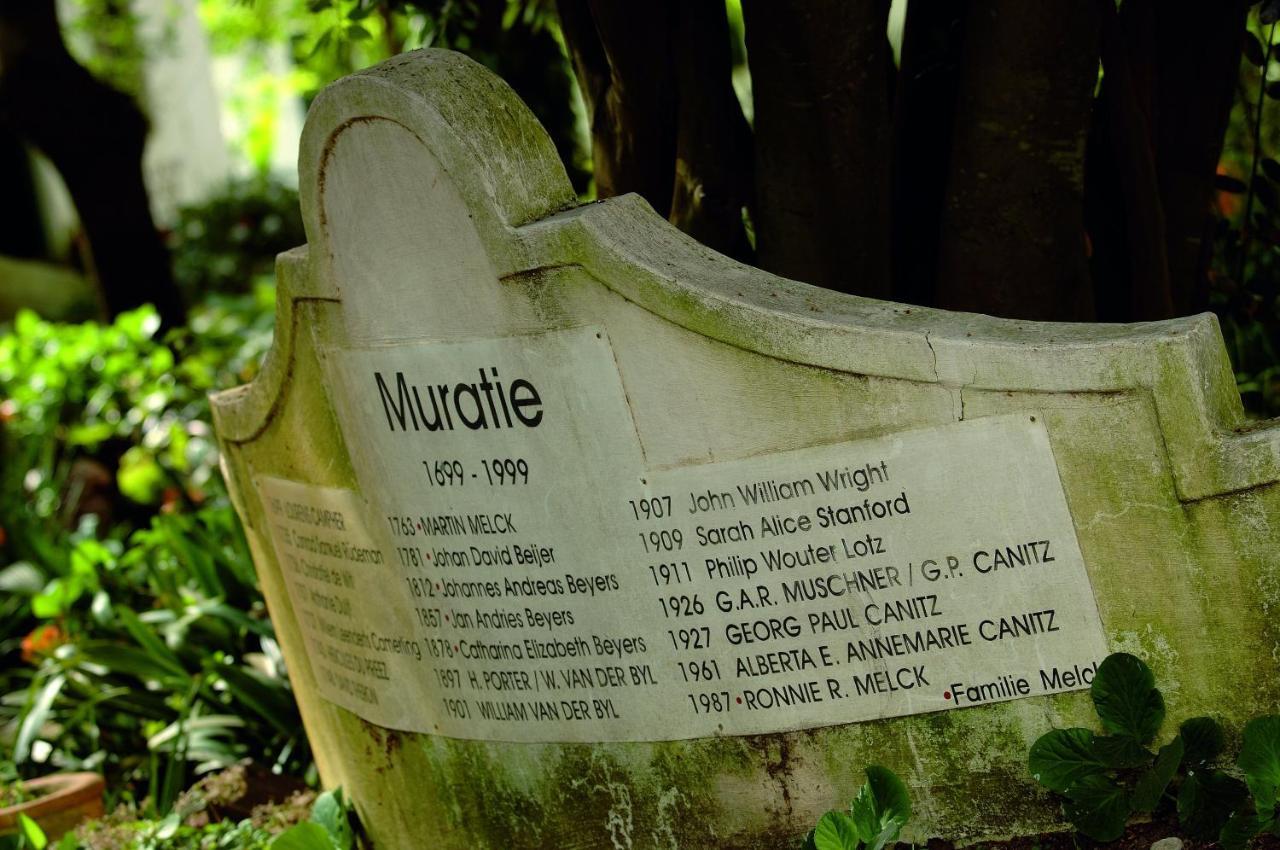 Muratie Wine Estate Stellenbosch Exteriör bild
